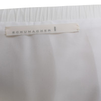 Schumacher Pleated skirt in white