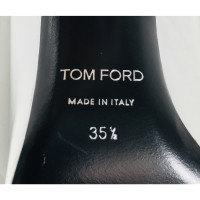 Tom Ford Pumps/Peeptoes en Cuir en Argenté