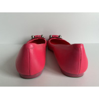 Céline Slippers/Ballerinas Leather in Pink