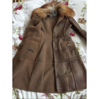 Dolce & Gabbana Jacke/Mantel aus Pelz in Braun