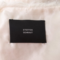 Steffen Schraut Giacca in pelliccia sintetica in crema