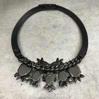 Givenchy Necklace Leather in Black