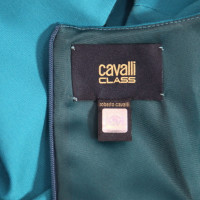 Roberto Cavalli Robe en Laine en Turquoise