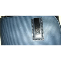 Armani Collezioni Clutch Bag Leather in Blue