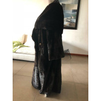 Simonetta Ravizza Jacket/Coat Fur in Brown