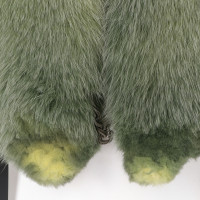Ferre Oberteil aus Pelz in Grün