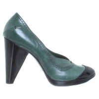 Costume National Pumps in Green/Black