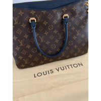 Louis Vuitton Pallas 34 Leer in Bruin