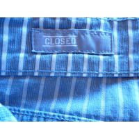 Closed Hose aus Baumwolle in Blau
