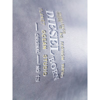 Diesel Black Gold Shoulder bag Cotton in Grey