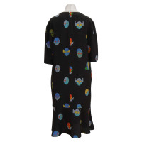 Stella McCartney zijden jurk met patroon