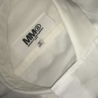 Mm6 By Maison Margiela Top Cotton in White