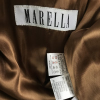 Marella Giacca/Cappotto in Lana in Beige