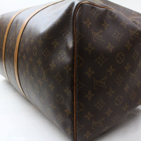 Louis Vuitton Travel bag Leather in Brown