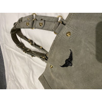 Zadig & Voltaire Handtasche aus Wildleder in Khaki