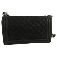 Chanel Boy Medium Leather in Black