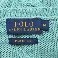 Ralph Lauren Strick aus Baumwolle in Türkis