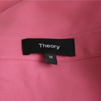 Theory Top en Soie en Rose/pink