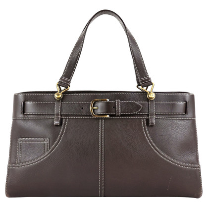 Dior Handbag Leather in Brown