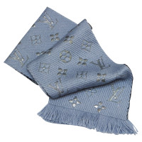 Louis Vuitton Schal/Tuch aus Wolle in Blau