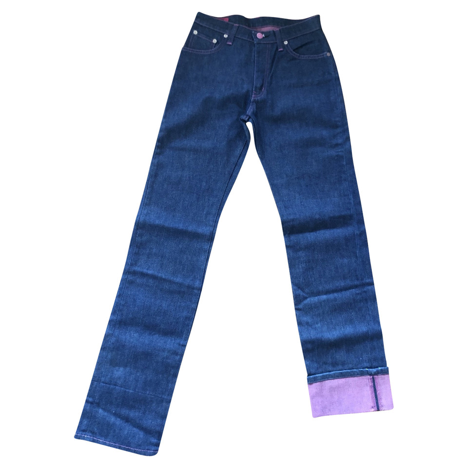 Fiorucci Jeans aus Baumwolle in Fuchsia