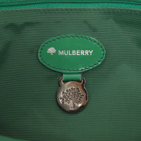 Mulberry Shopper Lakleer in Groen