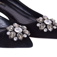 Dolce & Gabbana pumps with gemstone trimming