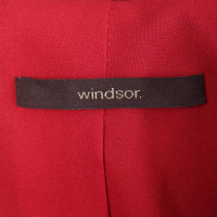 Windsor Blazer Wol in Rood