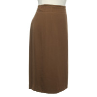 Jil Sander Jupe en marron