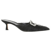 Manolo Blahnik Slingbacks in black