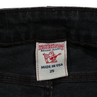 True Religion Jeans Katoen in Zwart