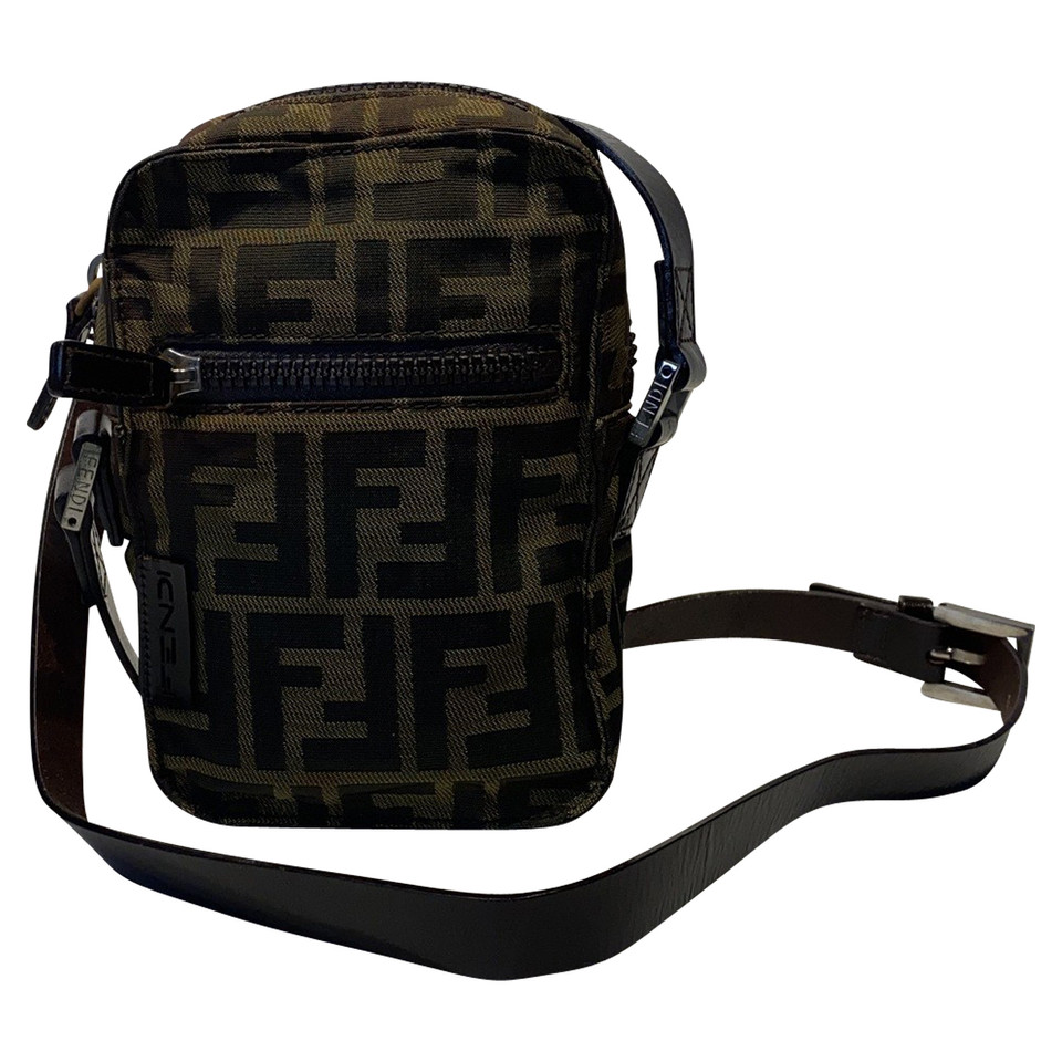 Fendi Shoulder bag Canvas in Brown