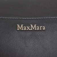 Max Mara clutch in nero