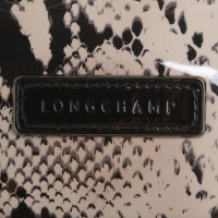 Longchamp Sac à main en noir / blanc