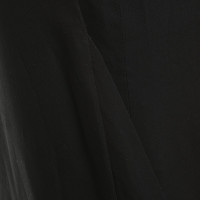 Halston Heritage Robe en soie noire