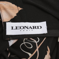 Leonard zijden jurk in Bunt