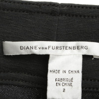 Diane Von Furstenberg Dunkelgraue Hose 