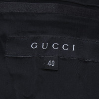Gucci vestito gessato con i modelli