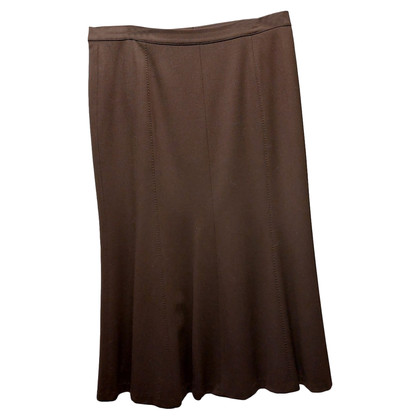 Marina Rinaldi Skirt Wool in Brown