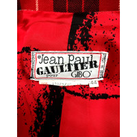 Jean Paul Gaultier Jacke/Mantel aus Wolle in Rot