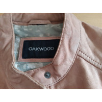 Oakwood Jacke/Mantel aus Leder in Rosa / Pink