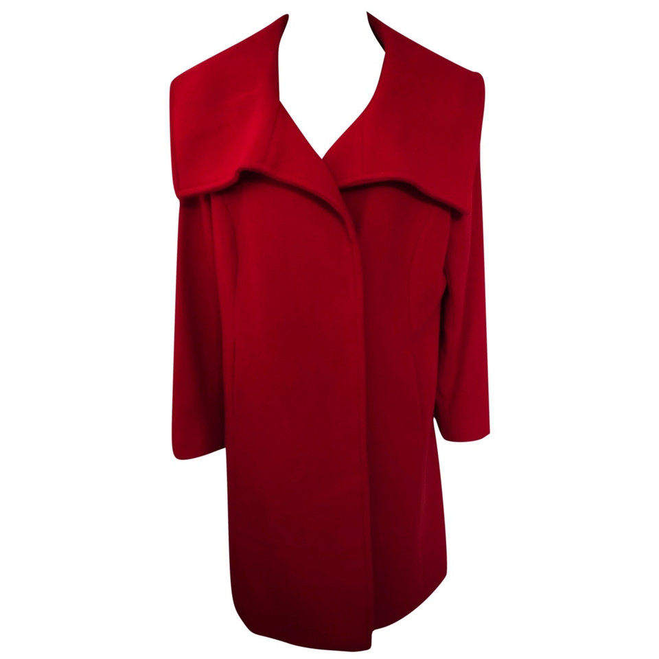 Hobbs Giacca/Cappotto in Lana in Rosso