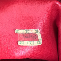 Chanel Umhängetasche aus Leder in Rot