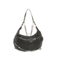 Sonia Rykiel Handtasche aus Leder in Schwarz