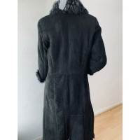 Vent Couvert Giacca/Cappotto in Pelle in Nero