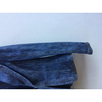 Diane Von Furstenberg Jacke/Mantel aus Baumwolle in Blau