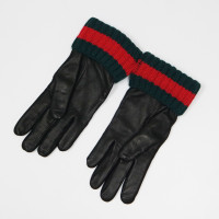 Gucci Handschoenen Leer in Zwart