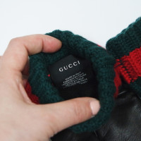Gucci Gloves Leather in Black