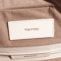 Tom Ford Handtasche aus Leder in Creme