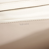 Valextra Umhängetasche aus Leder in Weiß